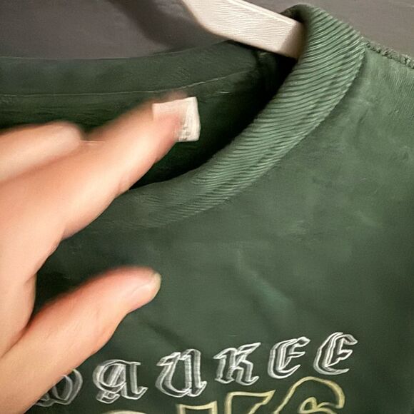 NBA Tailgate Milwaukee Bucks Crewneck Sweatshirt Men's Size Small - Picture 6 of 8